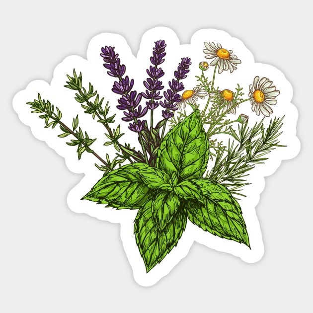 Medicinal Herbs Sticker by NewWorldIsHere